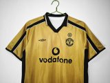 2001/2002  Manchester United  Away Fans 1:1 Quality Retro Soccer Jersey