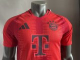 24/25 Bayern Munich Home  Red Player 1:1 Quality Soccer Jersey