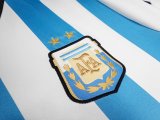 2014 Argentina Home Retro 1:1 Quality  Soccer Jersey