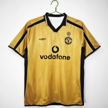 2001/2002  Manchester United  Away Fans 1:1 Quality Retro Soccer Jersey
