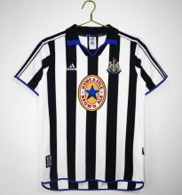 1999/2000 Newcastle United Home Retro  1:1 Quality Soccer Jersey