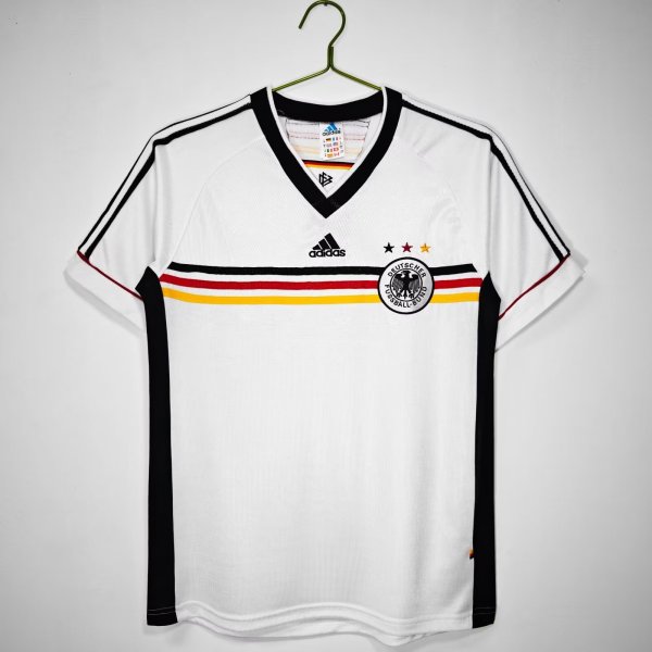 1998 Germany Home  Fans 1:1 Quality Retro Soccer Jersey