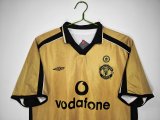 2001/2002  Manchester United  Away Fans 1:1 Quality Retro Soccer Jersey