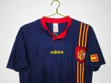 1996  Spain  Away  Fans 1:1 Quality Retro Soccer Jersey