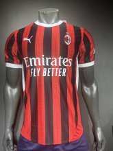 24/25 AC Milan Home Player 1:1 Quality Soccer Jersey