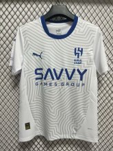 24/25 Al Hilal SFC Away White Fans  1:1 Quality Soccer Jersey