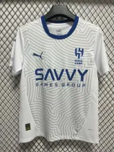 24/25 Al Hilal SFC Away White Fans  1:1 Quality Soccer Jersey