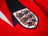 1992  England  Away  Red  1:1 Quality Retro Soccer Jersey