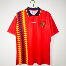 1994/1995 Spain Home Fans 1:1 Quality Retro Soccer Jersey