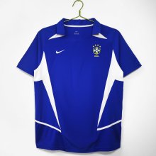 2002 Brazil Away 1:1 Quality Retro Soccer Jersey