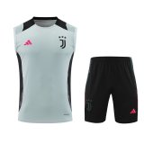 24/25 Juventus Grey 1:1 Quality Training Vest（A-Set）
