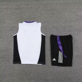 24/25  Real Madrid  White 1:1 Quality Training Vest（A-Set）