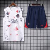24/25  Real Madrid  White 1:1 Quality Training Vest（A-Set）