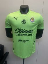 24/25 Chivas  Green Goalkeeper Player 1:1 Quality Soccer Jersey