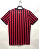 120th  Anniversary AC Milan Home Red Fans Retro 1:1 Quality  Soccer Jersey