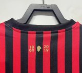 120th  Anniversary AC Milan Home Red Fans Retro 1:1 Quality  Soccer Jersey