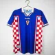 1998 Croatia Away Blue 1:1 Quality Retro Soccer Jersey