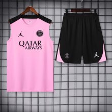 24/25 PSG Paris Pink 1:1 Quality Training Vest（A-Set）
