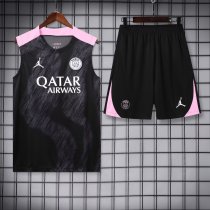 24/25 PSG Paris Black 1:1 Quality Training Vest（A-Set）