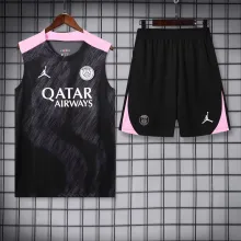 24/25 PSG Paris Black 1:1 Quality Training Vest（A-Set）