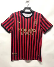 120th  Anniversary AC Milan Home Red Fans Retro 1:1 Quality  Soccer Jersey