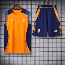 24/25 Juventus Orange 1:1 Quality Training Vest（A-Set）