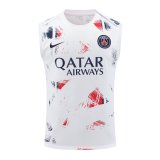 24/25  Real Madrid  White 1:1 Quality Training Vest（A-Set）