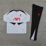 24/25  Liverpool  Grey With Black Fans Version 1:1 Quality Training Jersey