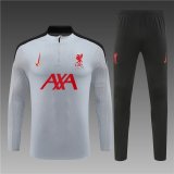 24/25  Liverpool  Grey With Black Fans Version 1:1 Quality Training Jersey