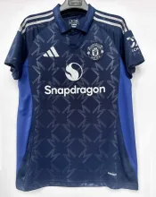 24/25 Manchester United Away Black Fans 1:1 Quality Soccer Jersey