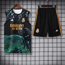 24/25  Real Madrid  Black 1:1 Quality Training Vest（A-Set）