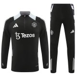 24/25  Manchester United Black 1:1 Quality Training Jersey