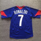 2005/2006 Manchester United Away Fans Retro  1:1 Quality  Soccer Jersey
