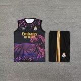 24/25  Real Madrid  Black 1:1 Quality Training Vest（A-Set）