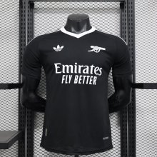 24/25 Arsenal Goalkeeper Black Player 1:1 Quality Soccer Jersey