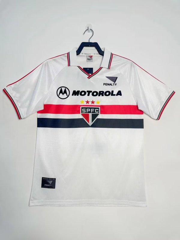 1999/2000 Sao Paulo Home Retro 1:1 Quality Soccer Jersey