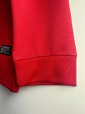 2013/2014 Manchester United Home Long Sleeve 1:1 Retro Quality Soccer Jersey