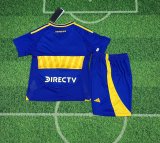 24/25 Boca  Home Kids 1:1 Quality Soccer Jersey