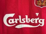1995/1996 Liverpool Home Long sleeve Retro 1:1 Quality Soccer Jersey