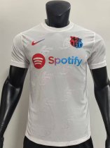 24/25 Barcelona  Special Edition White PLayer 1:1 Quality Soccer Jersey