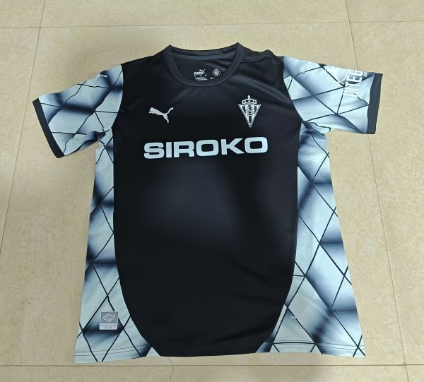 24/25  Sporting de Gijon  Away Fans 1:1 Quality Soccer Jersey