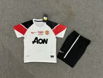 2011/2012 Manchester United Away Kids Kits Retro 1:1  Quality Soccer Jersey