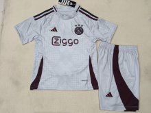 24/25  Ajax Third  Kids  1:1  Quality  Soccer Jersey