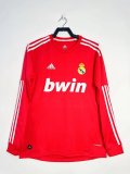 2011/2012 Real Madrid Third Long Sleeve Retro 1:1 Quality Soccer Jersey