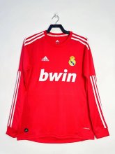 2011/2012 Real Madrid Third Long Sleeve Retro 1:1 Quality Soccer Jersey