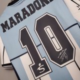 2001 Maradona Special Edition Retro 1:1 Quality  Soccer Jersey