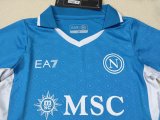 24/25 Napoli Home Kids 1:1 Quality Soccer Jersey