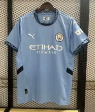 24/25 Manchester City Home Fans 1:1 Quality Soccer Jersey