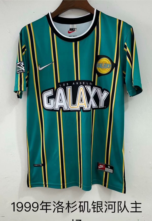1999  Los  Angeles  FC Galaxy  Home Green Fans Retro 1:1 Quality Soccer Jersey