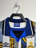 1995/1996 Inter Milan  Away Fans 1:1 Retro Soccer Jersey